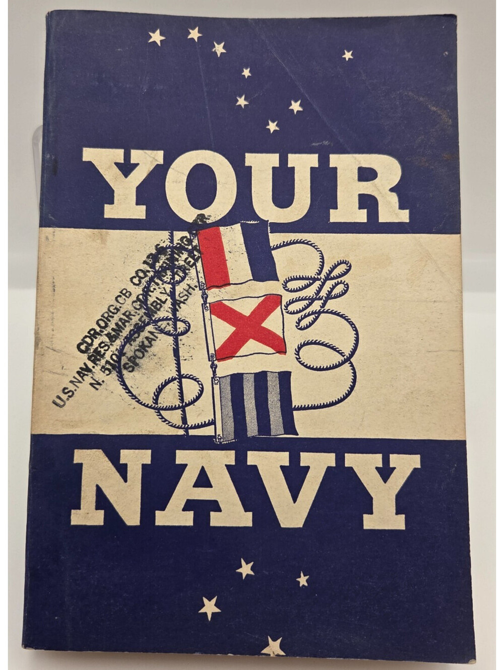Vintage book titled “Your Navy”, published in 1946 by the United States Governme